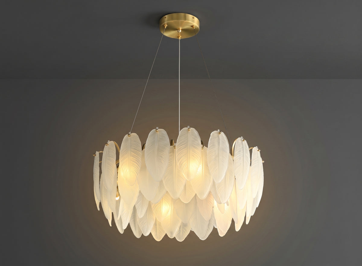Zensori Angelic Plume Chandelier