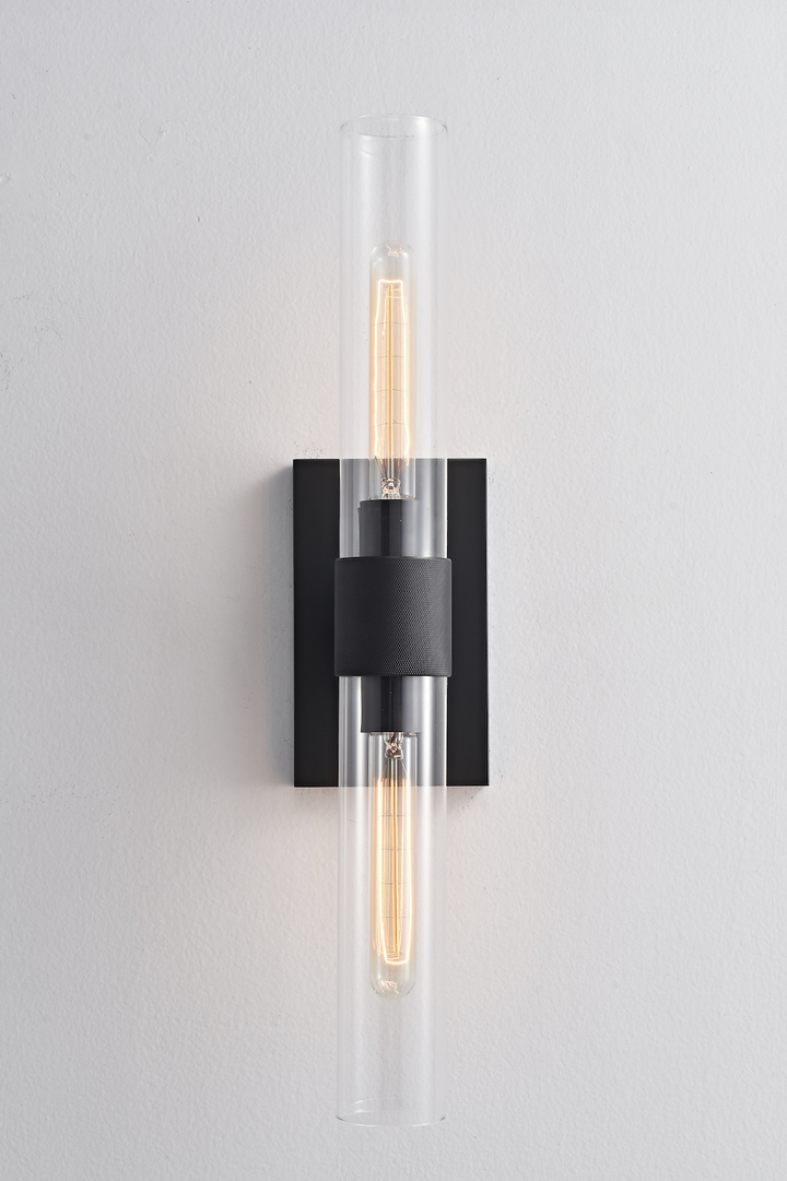 Zensori Apothecary Stacked Tube Wall Light