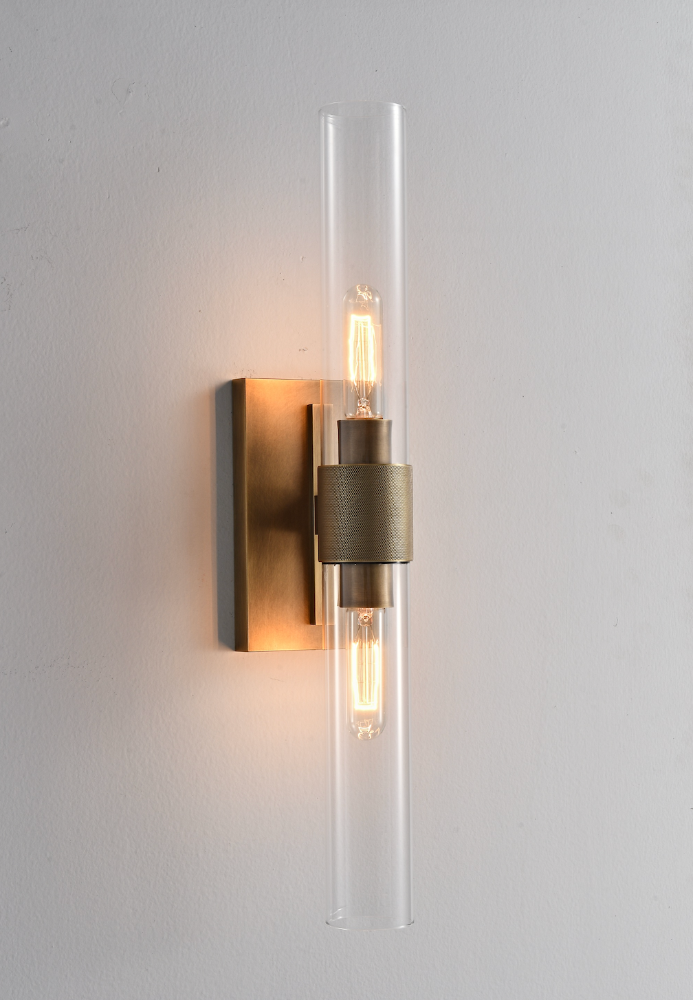 Zensori Apothecary Stacked Tube Wall Light