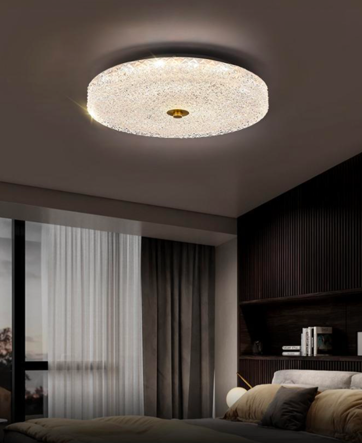 Zensori Celeste Crystal Ceiling Light