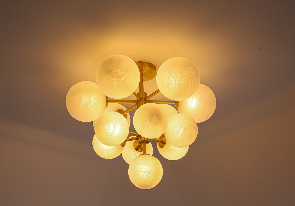 Zensori Clustered Sphere Ceiling Pendant Light