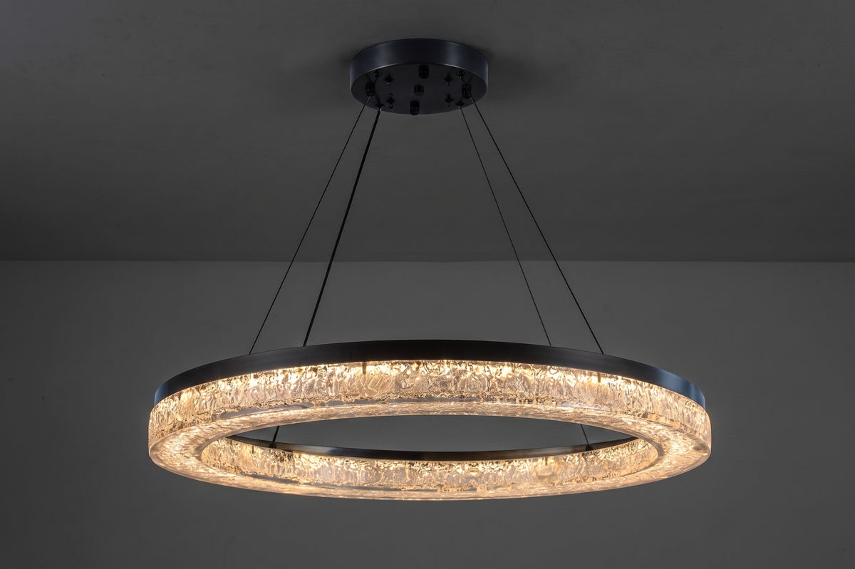 Zensori Crystalline Corona Chandelier