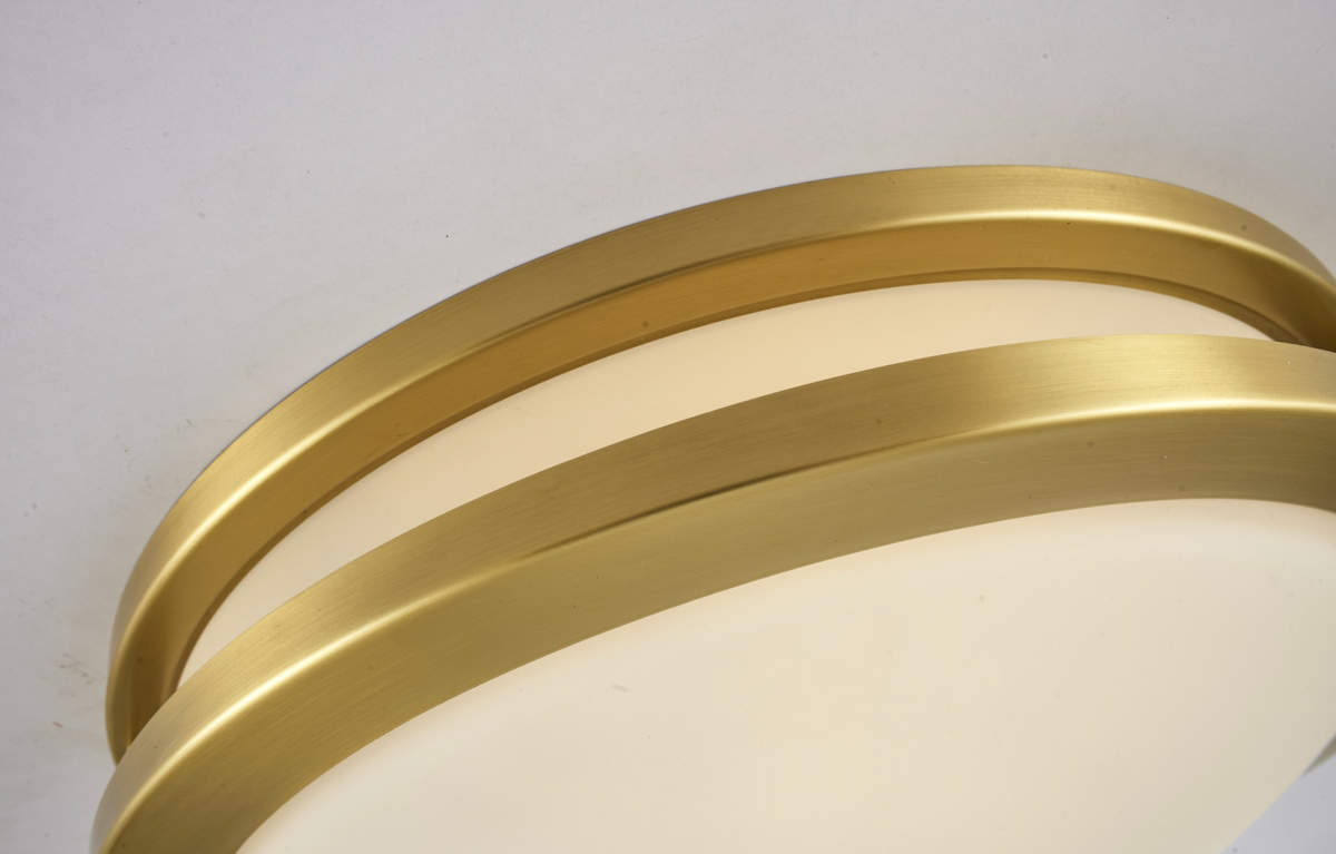 Zensori Double Band Flush Mount Ceiling Light