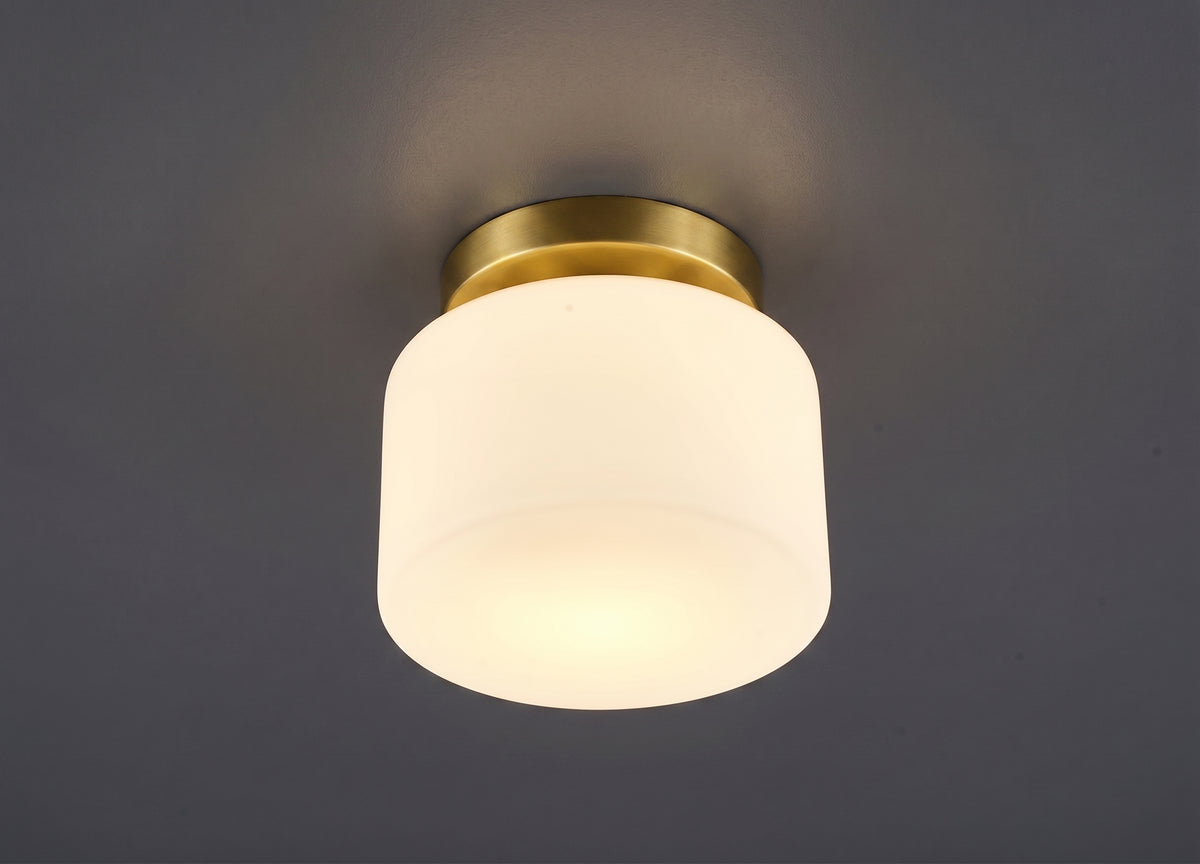 Zensori Essential Brass Drum Ceiling Light
