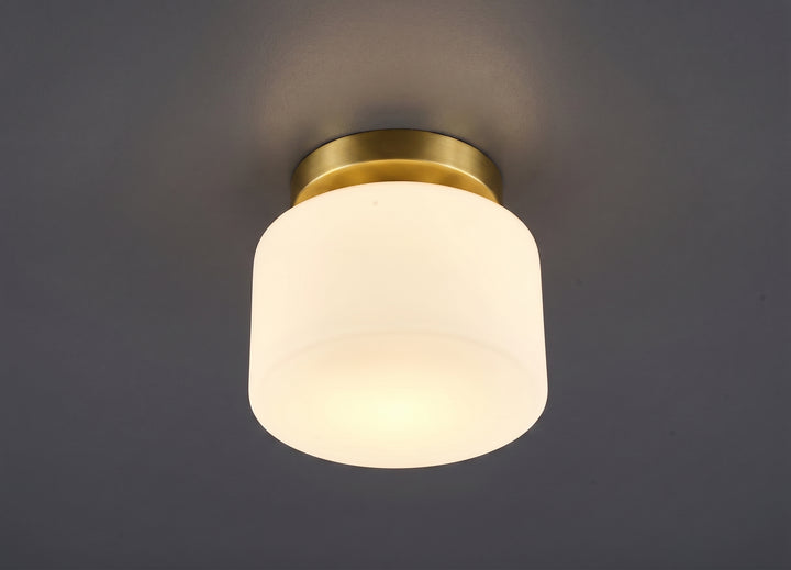 Zensori Essential Brass Drum Ceiling Light