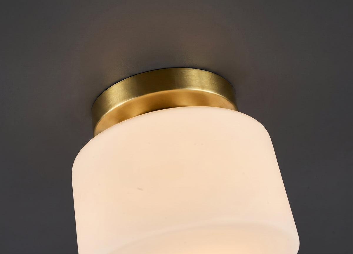 Zensori Essential Brass Drum Ceiling Light