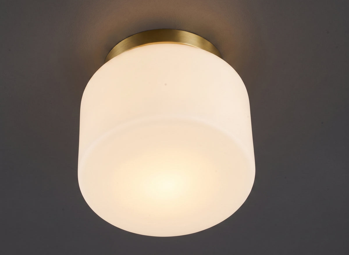 Zensori Essential Brass Drum Ceiling Light