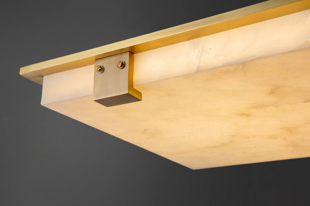 Zensori Floating Square Stone Ceiling Light – view 2