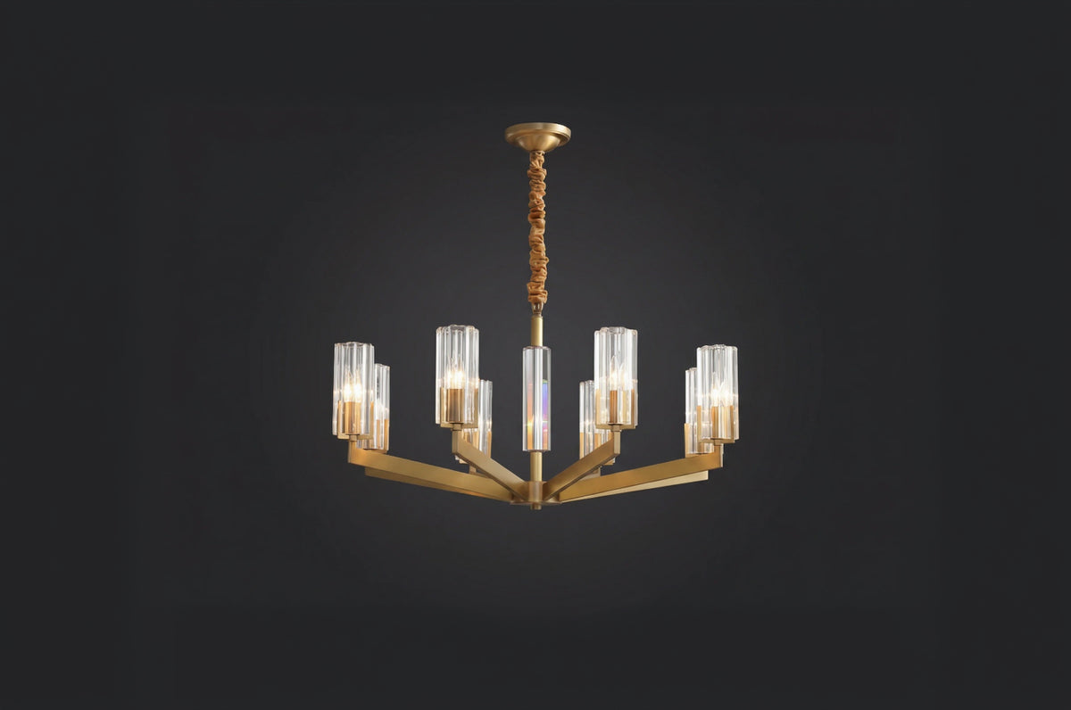 Zensori Fluted Arbor Chandelier