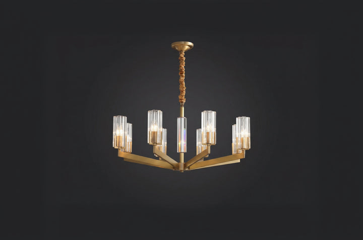 Zensori Fluted Arbor Chandelier