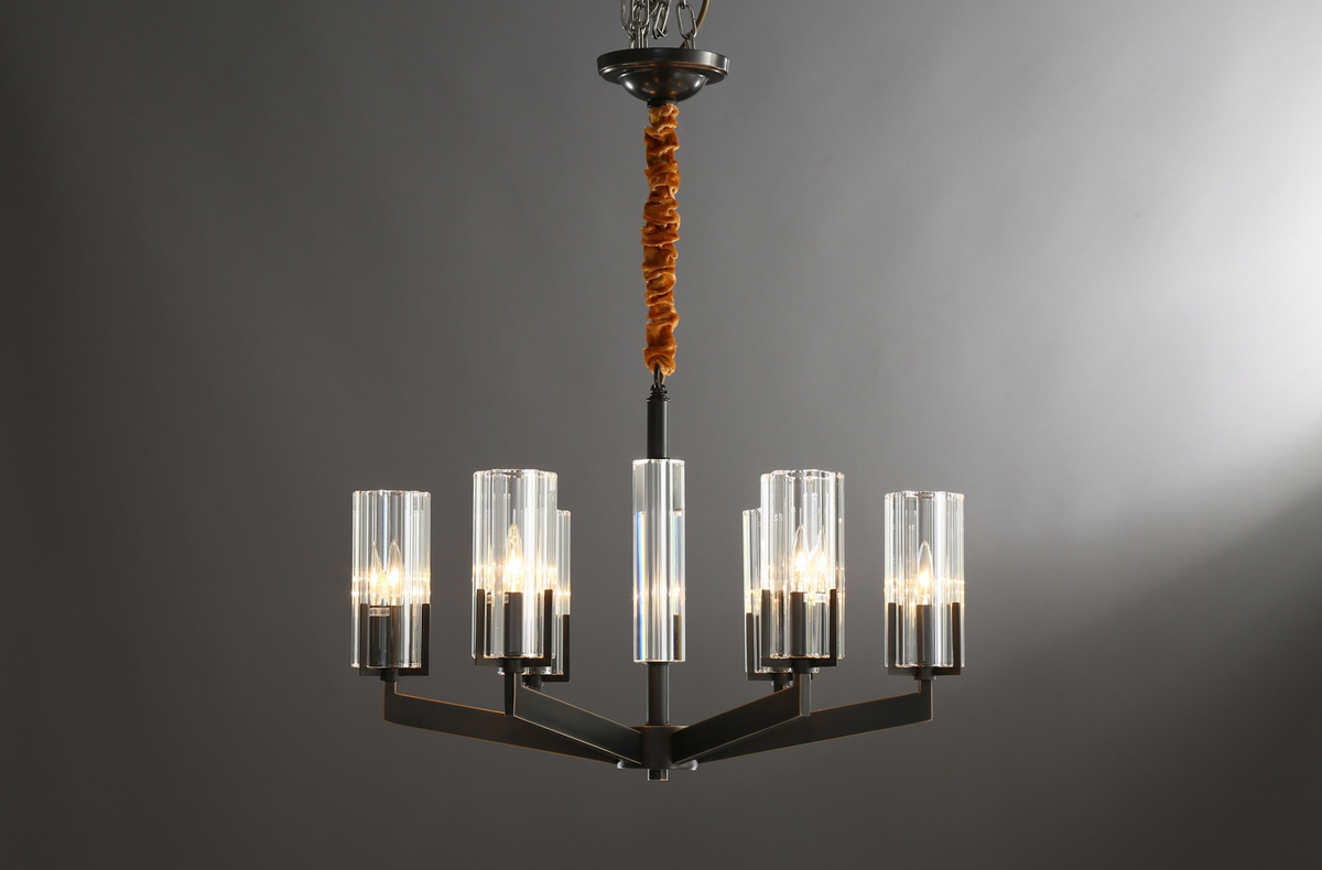 Zensori Fluted Arbor Chandelier