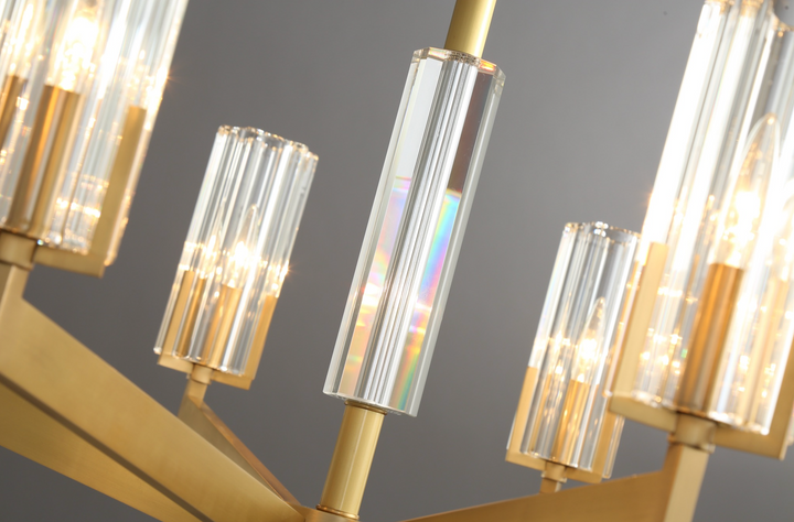 Zensori Fluted Arbor Chandelier