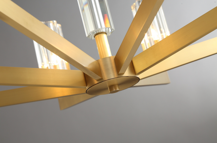 Zensori Fluted Arbor Chandelier