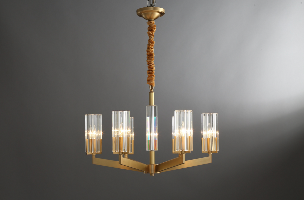 Zensori Fluted Arbor Chandelier