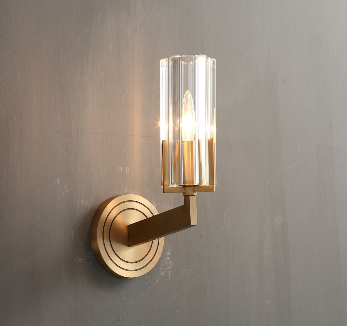 Zensori Fluted Arbor Wall Light