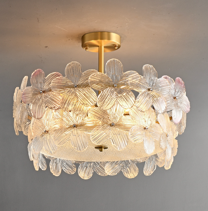 Zensori Frosted Flora Ceiling Pendant