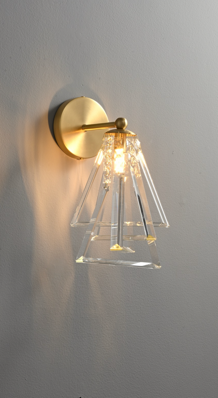 Zensori Gilded Triad Wall Light