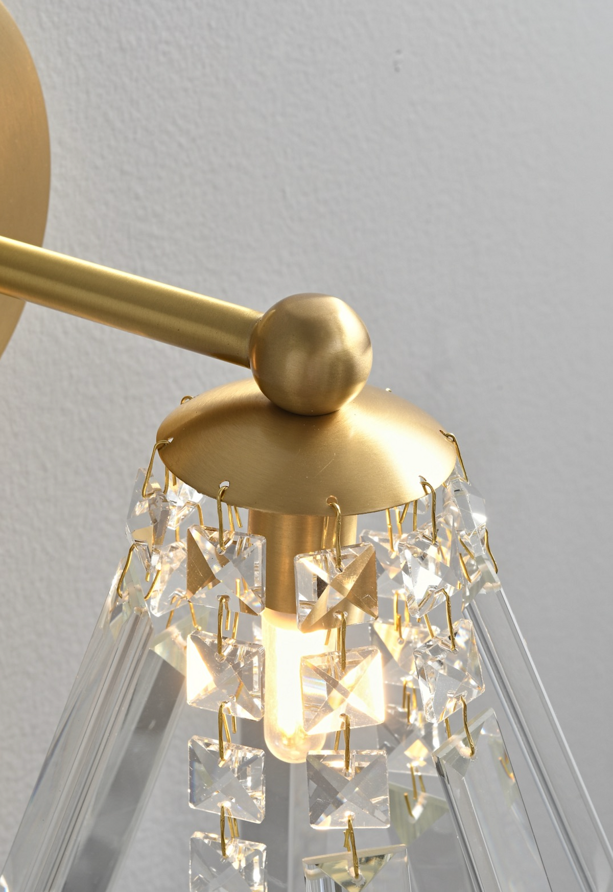 Zensori Gilded Triad Wall Light