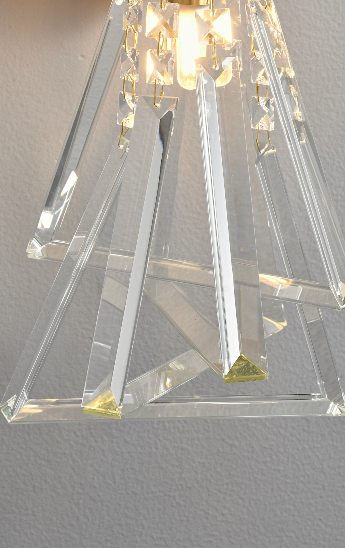 Zensori Gilded Triad Wall Light