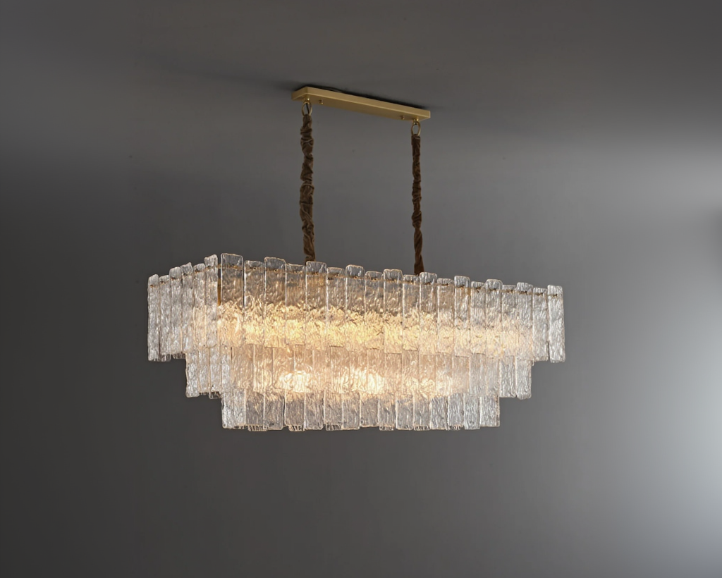 Zensori Glacial Crown Linear Chandelier