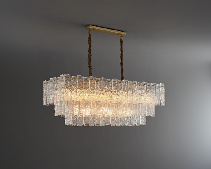 Zensori Glacial Crown Linear Chandelier