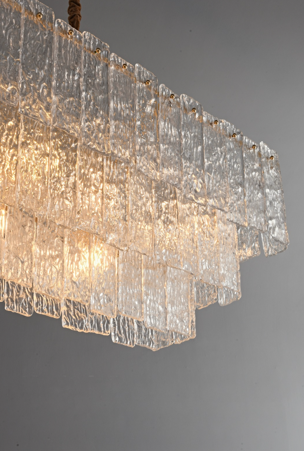 Zensori Glacial Crown Linear Chandelier