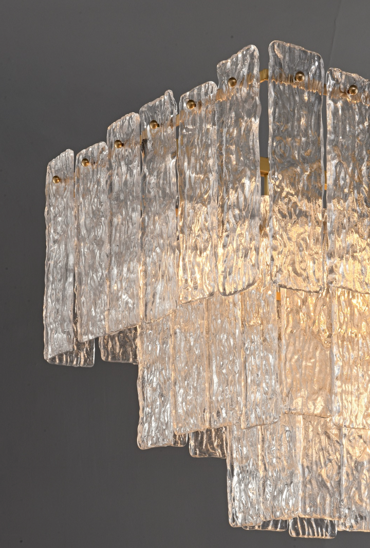 Zensori Glacial Crown Linear Chandelier