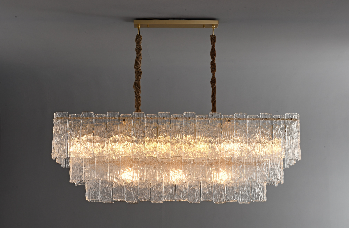 Zensori Glacial Crown Linear Chandelier