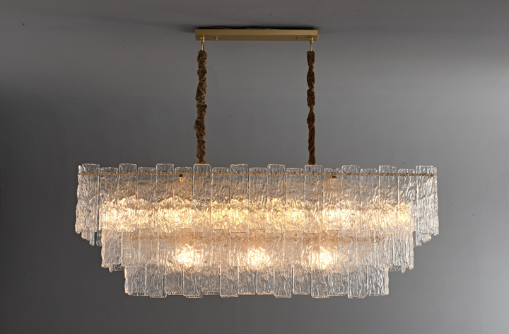 Zensori Glacial Crown Linear Chandelier
