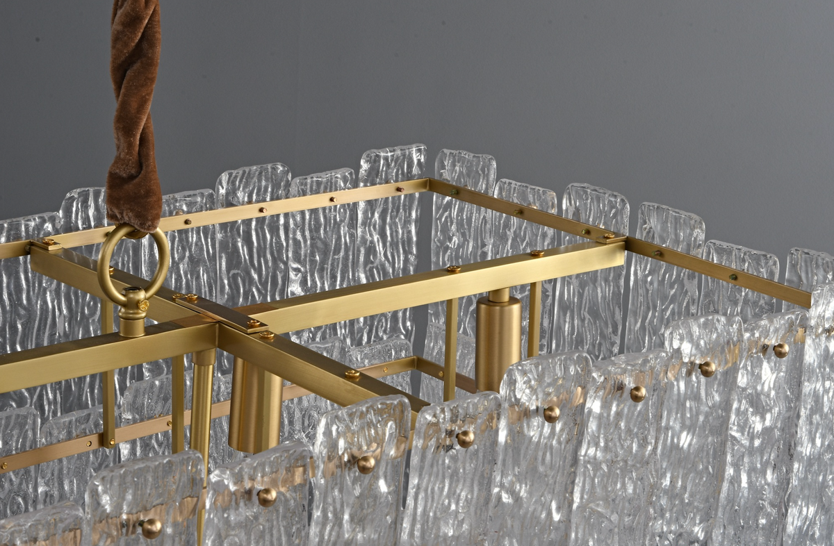 Zensori Glacial Crown Linear Chandelier