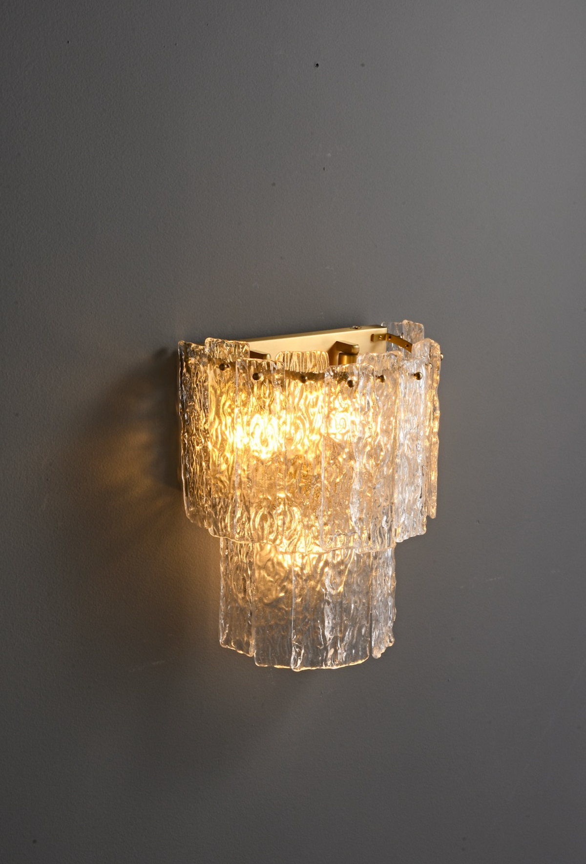 Zensori Glacial Crown Wall Light