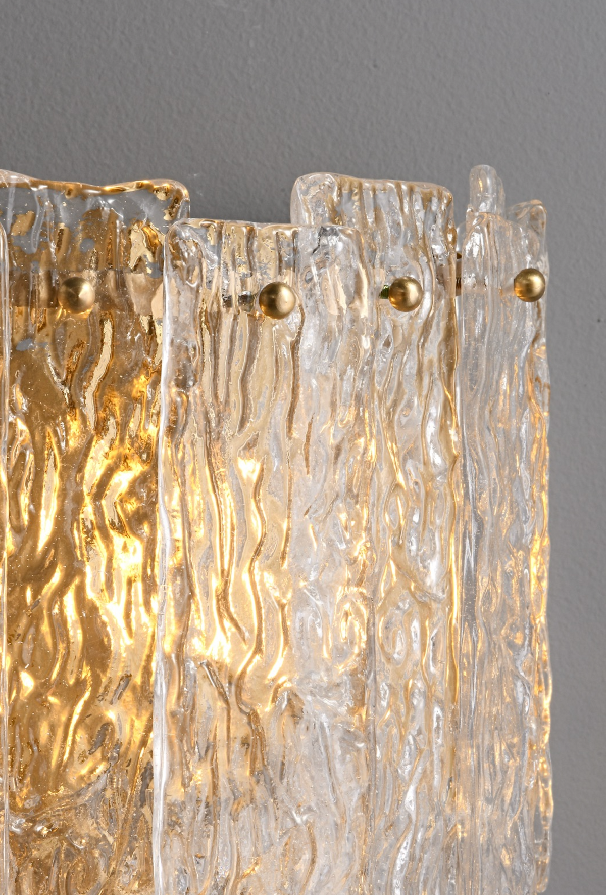 Zensori Glacial Crown Wall Light