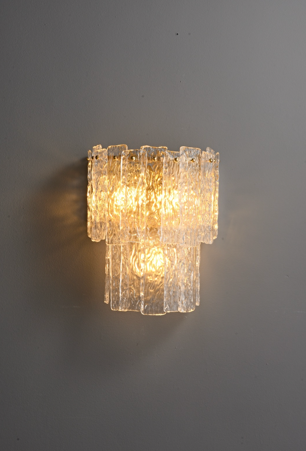 Zensori Glacial Crown Wall Light