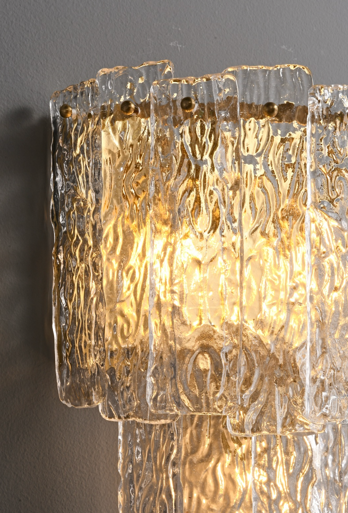 Zensori Glacial Crown Wall Light