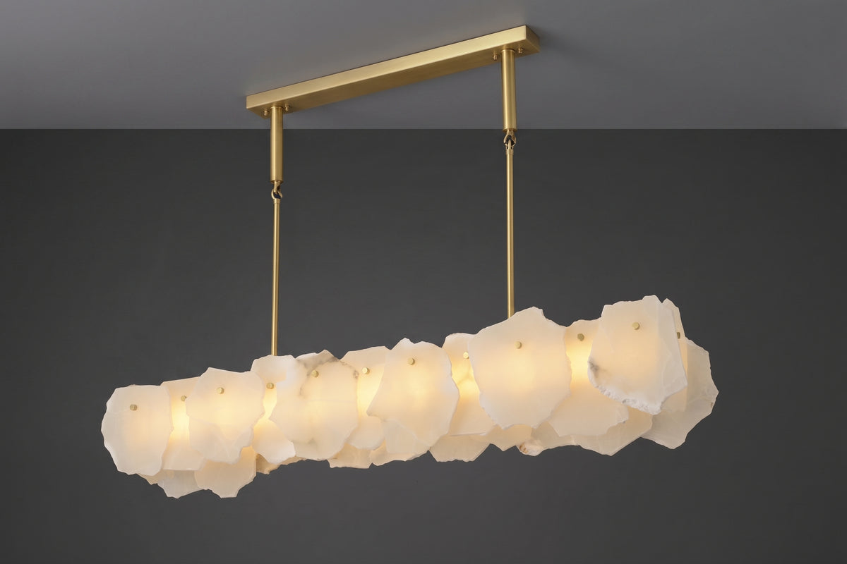 Zensori Luminous Slab Linear Chandelier