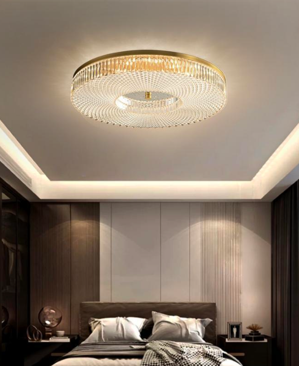 Zensori Meridian Hollow-Center Flush Ceiling Light – view 2