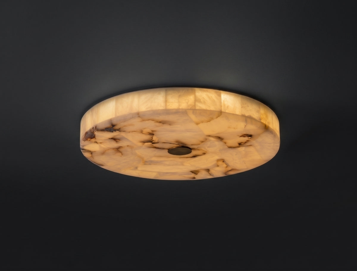 Zensori Meridian Segmented Stone Ceiling Light