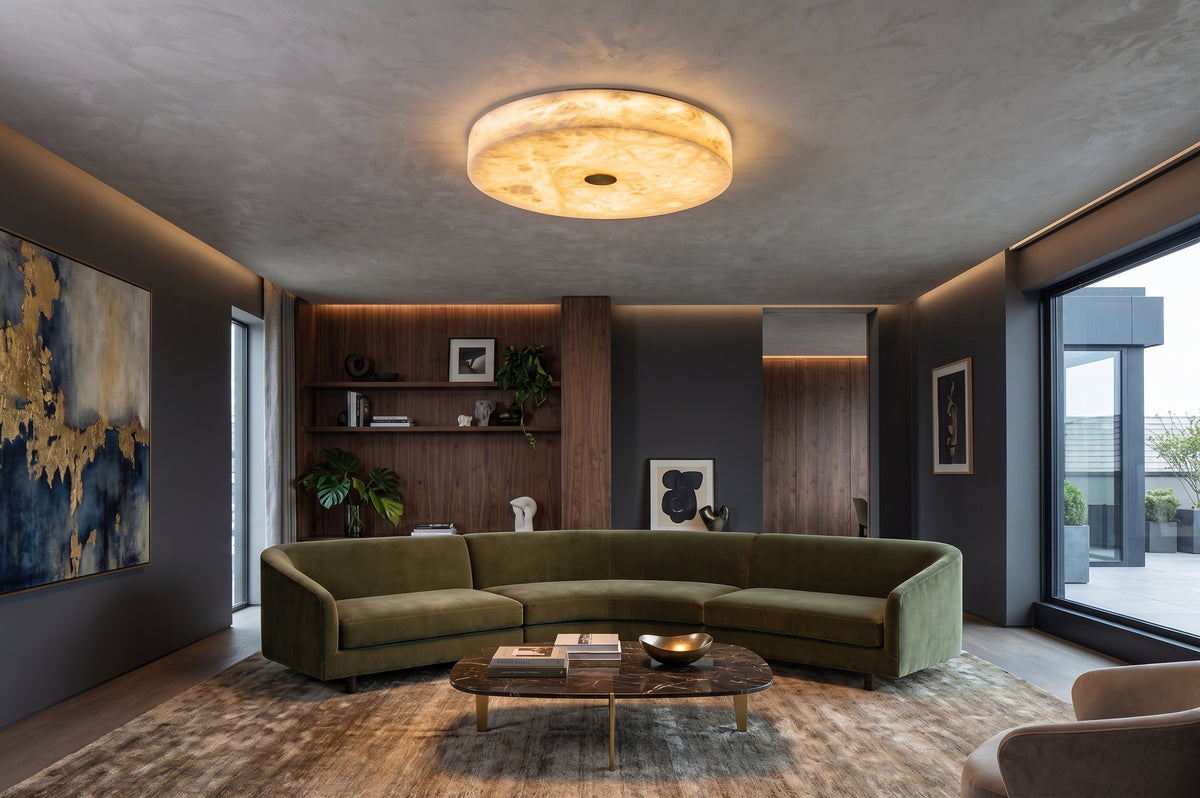 Zensori Meridian Stone Ceiling Light