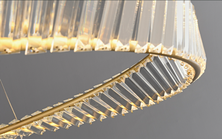 Zensori Möbius Crystal Chandelier