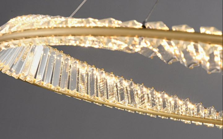 Zensori Möbius Crystal Chandelier