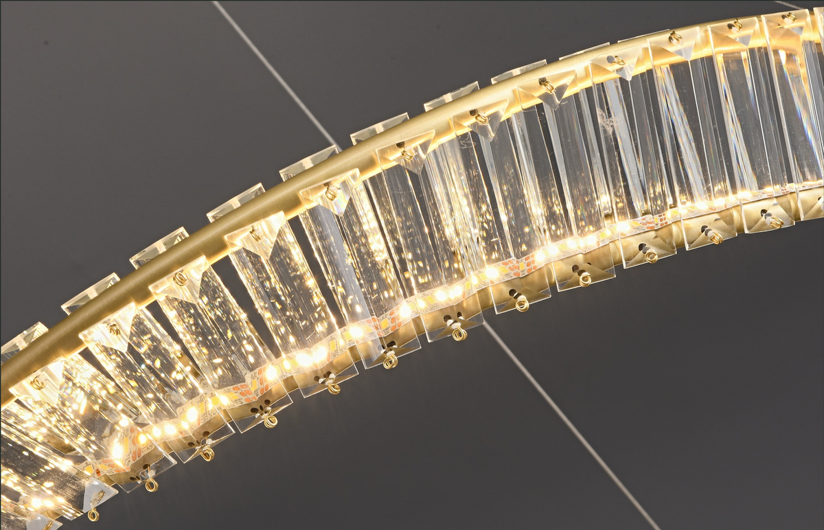 Zensori Möbius Crystal Chandelier