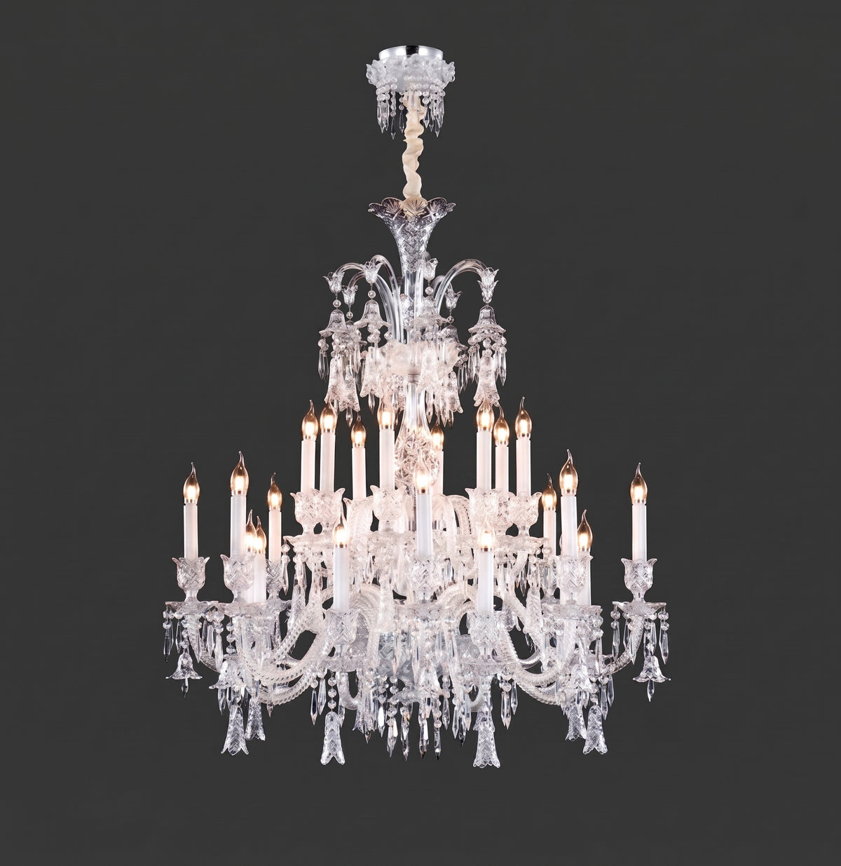 Zensori Opaline Manor Tall Chandelier