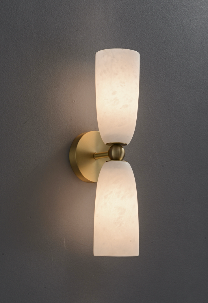 Zensori Seraphina Stone Dual Wall Light