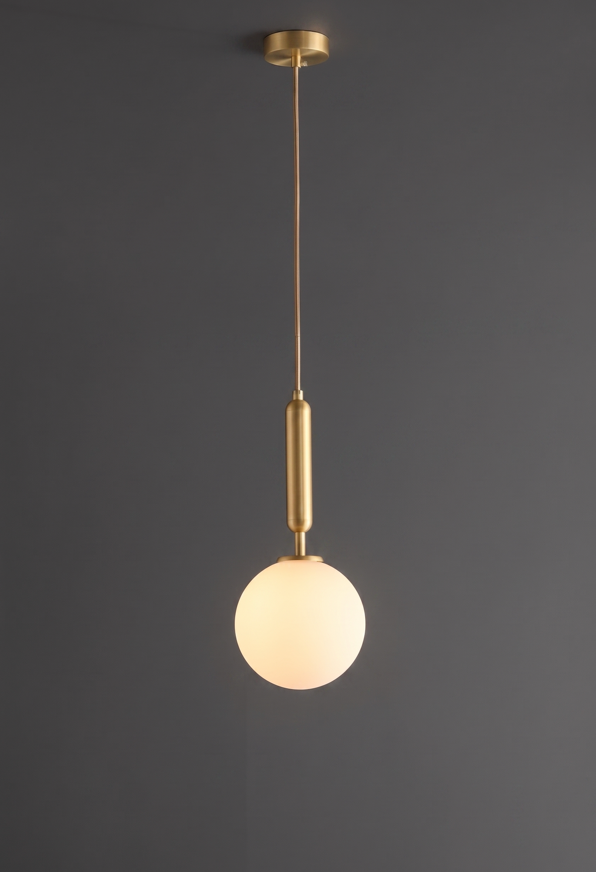 Zensori Sleek Stem Orb Pendant