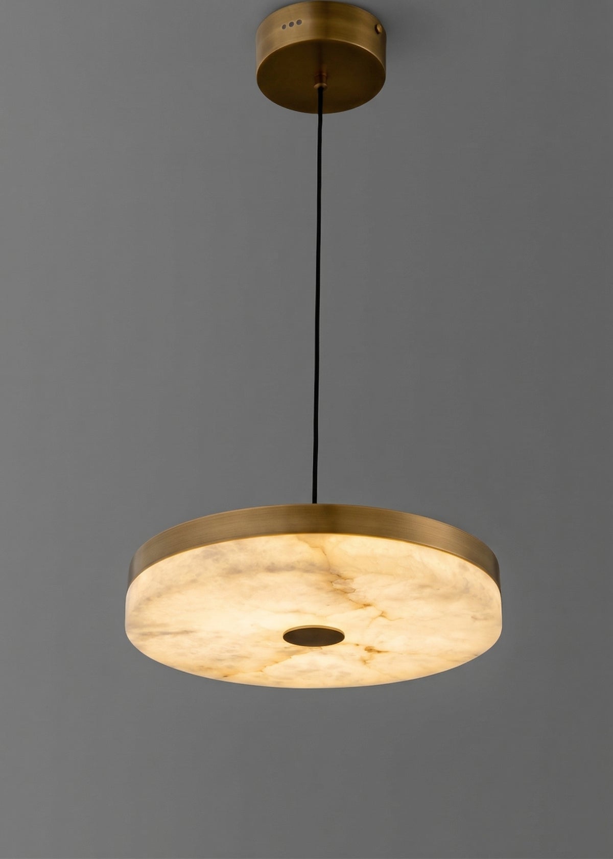 Zensori Sleek Stone Wafer Pendant