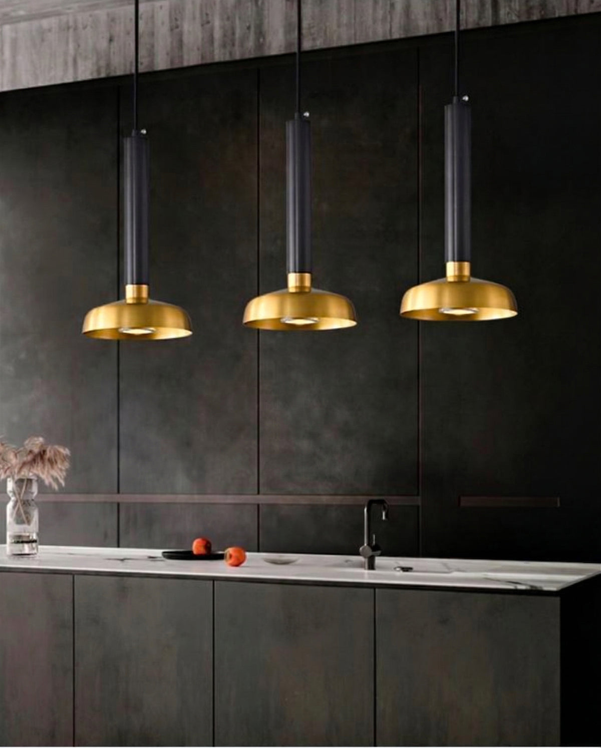 Zensori Small Minimalist Cylinder Dome Pendant