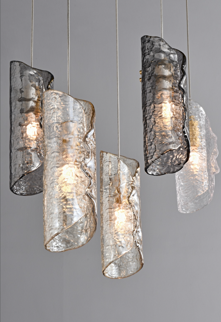 Zensori Stratum Drift Linear Chandelier