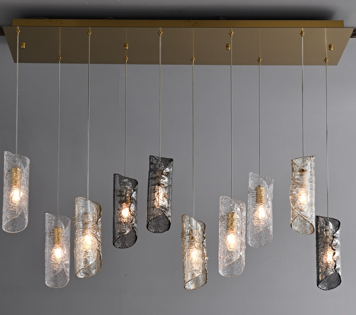 Zensori Stratum Drift Linear Chandelier