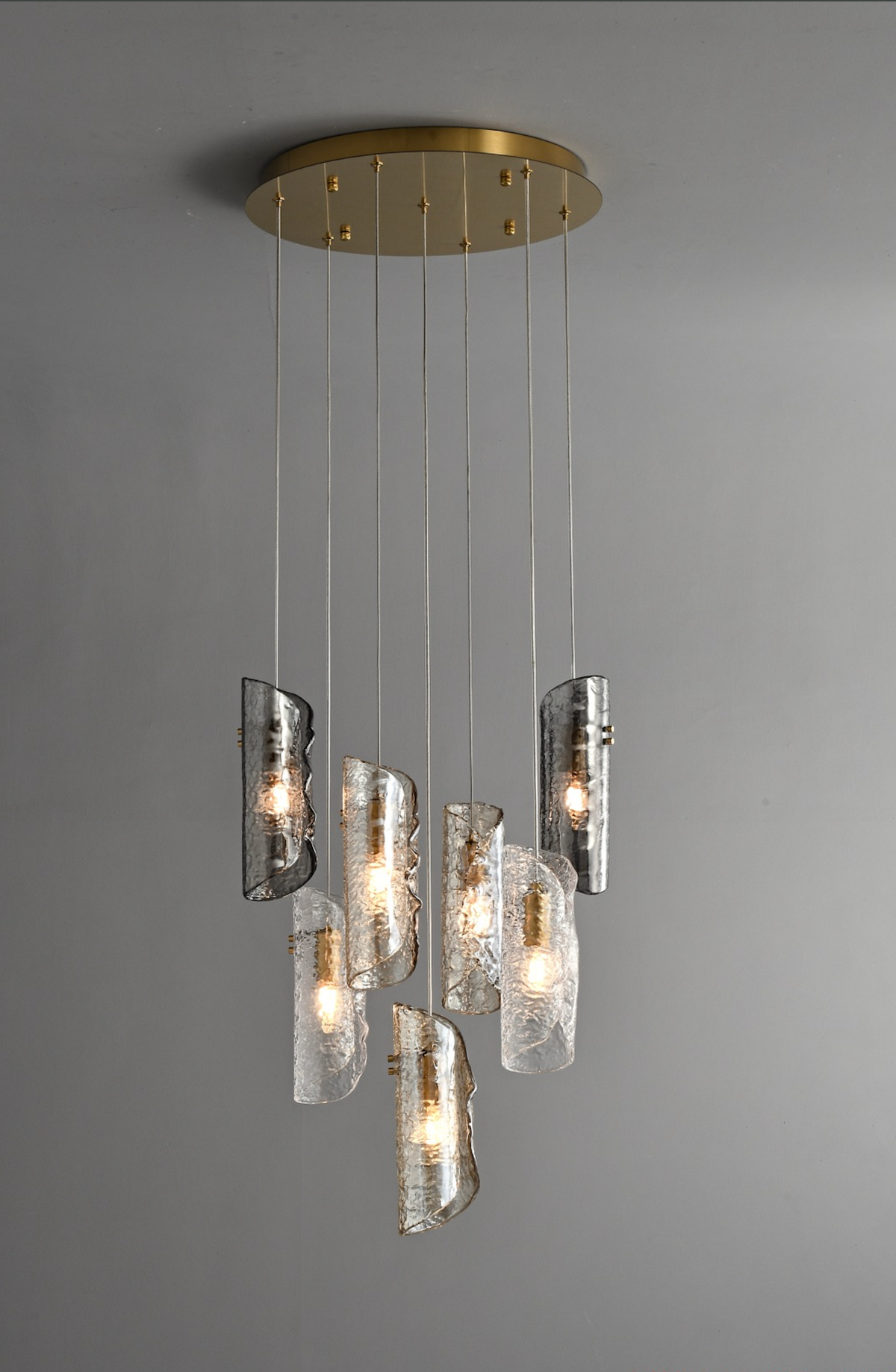 Zensori Stratum Drift Round Chandelier