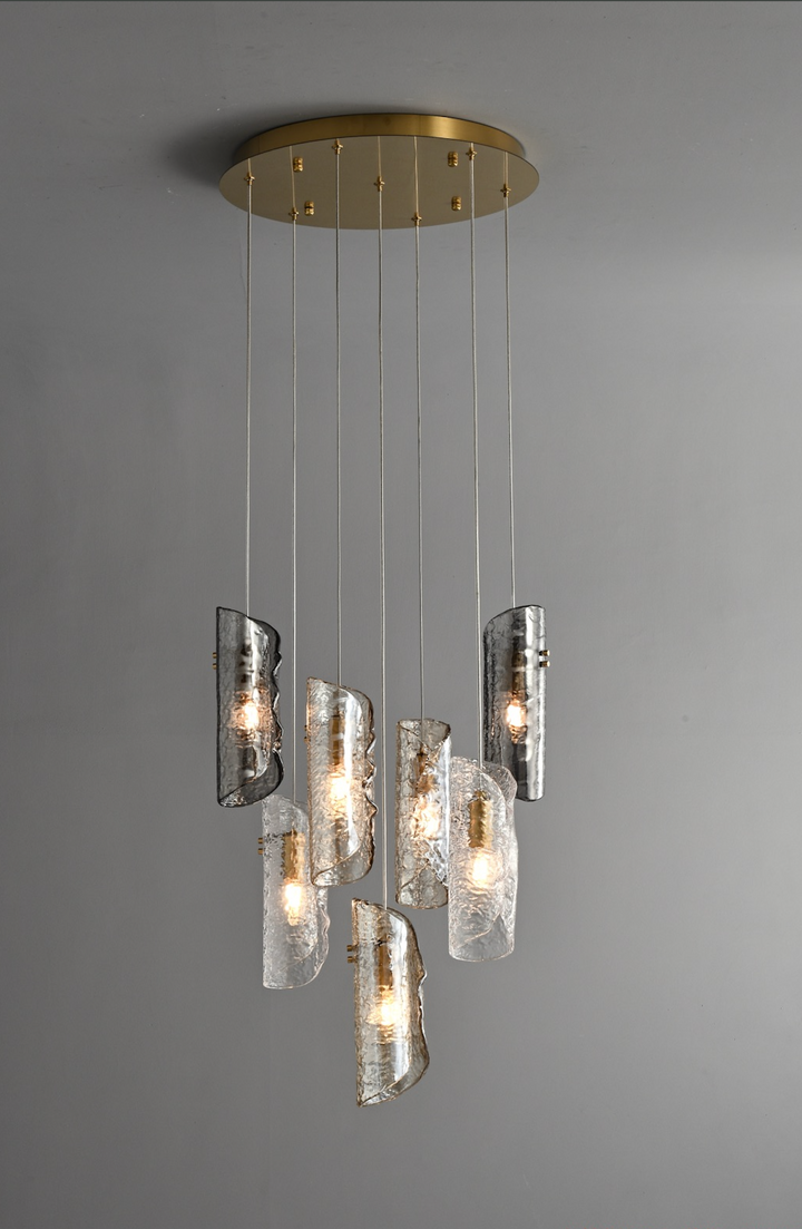 Zensori Stratum Drift Round Chandelier